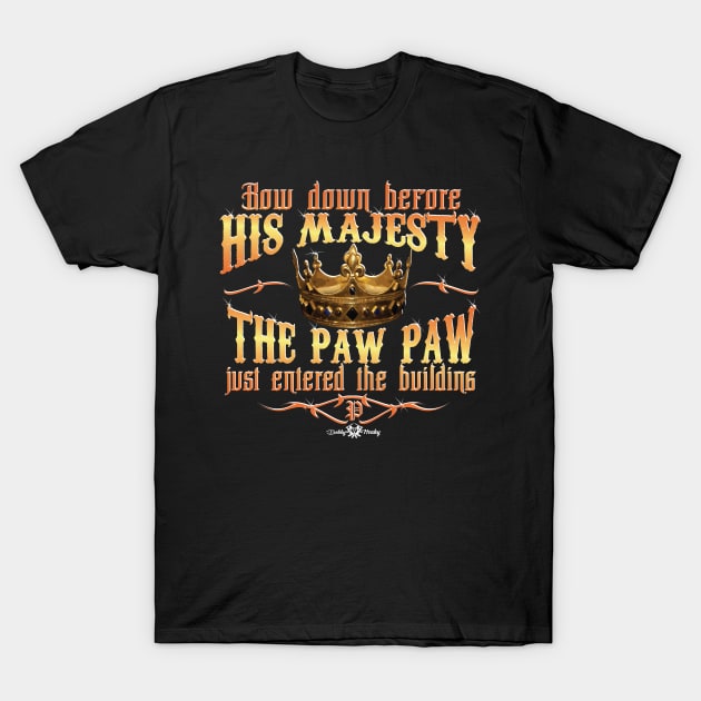 His Majesty - Paw Paw T-Shirt by Illustratorator